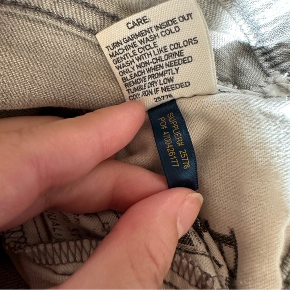 Polo Ralph Lauren - gray jeans size 26 - Picture 7 of 10